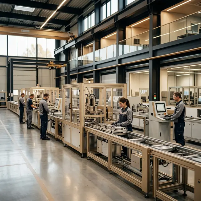 Production Industrielle Moderne